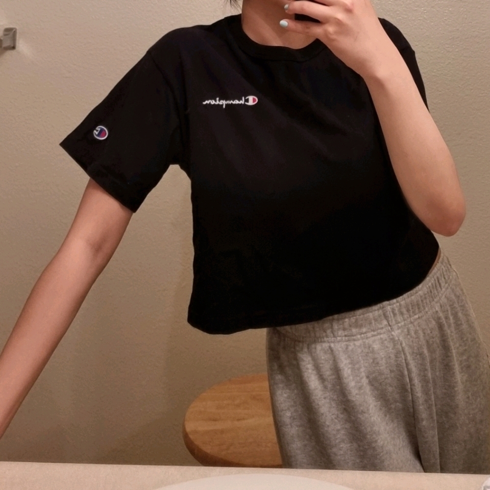 Champion cropped t-shirt